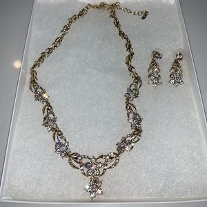 Bridal boutique necklace and earrings